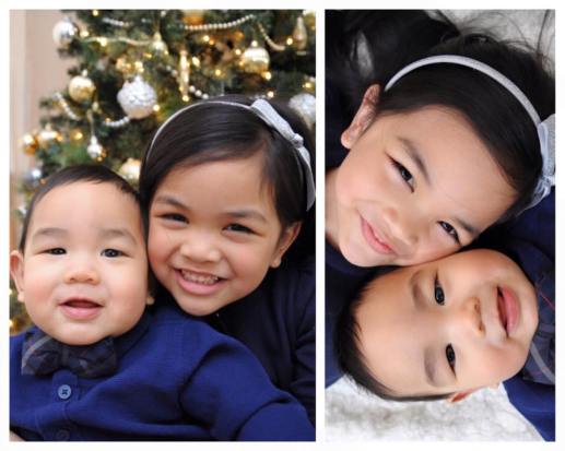 Kira and Kian Christmas 2015